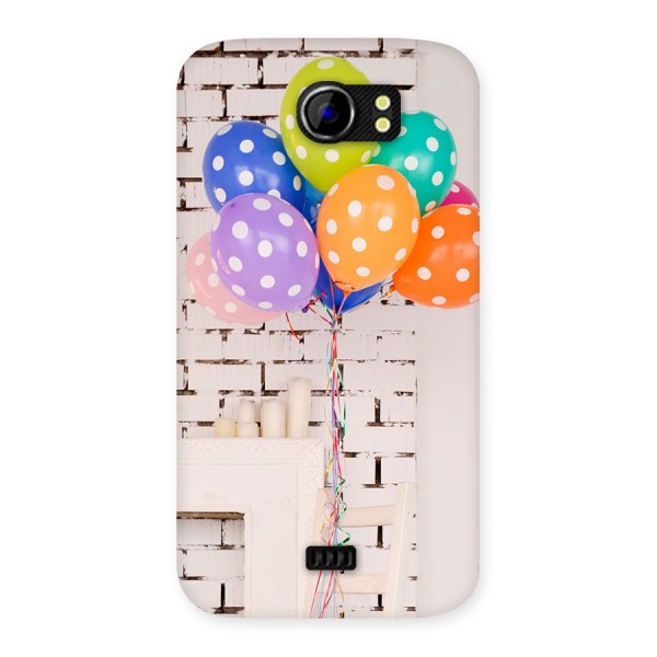 Party Balloons Back Case for Micromax Canvas 2 A110