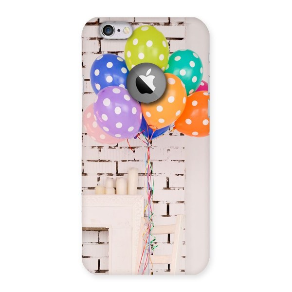 Party Balloons Back Case for iPhone 6 Logo Cut