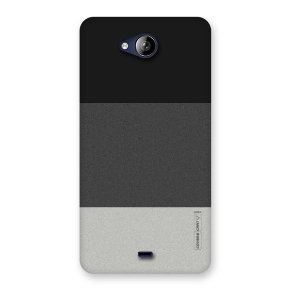 Pastel Black and Grey Back Case for Canvas Play Q355