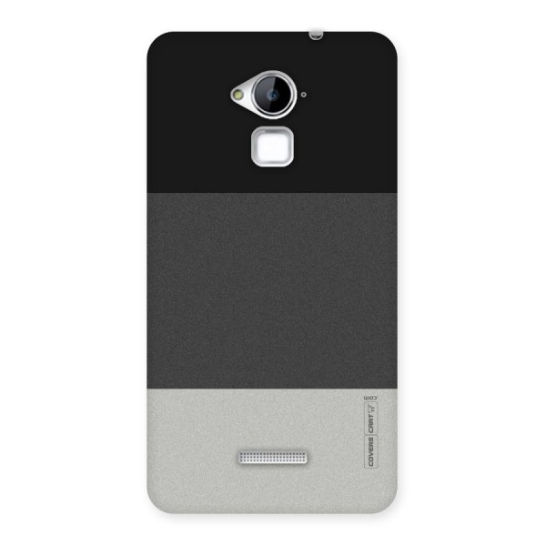 Pastel Black and Grey Back Case for Coolpad Note 3