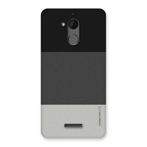 Pastel Black and Grey Back Case for Coolpad Note 5