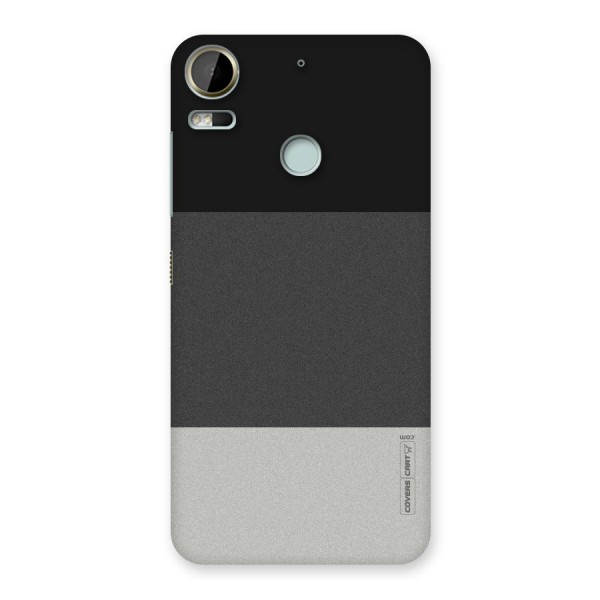 Pastel Black and Grey Back Case for Desire 10 Pro
