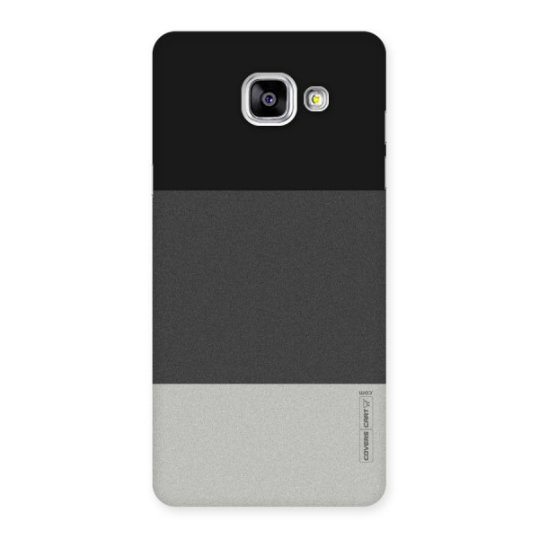 Pastel Black and Grey Back Case for Galaxy A5 2016