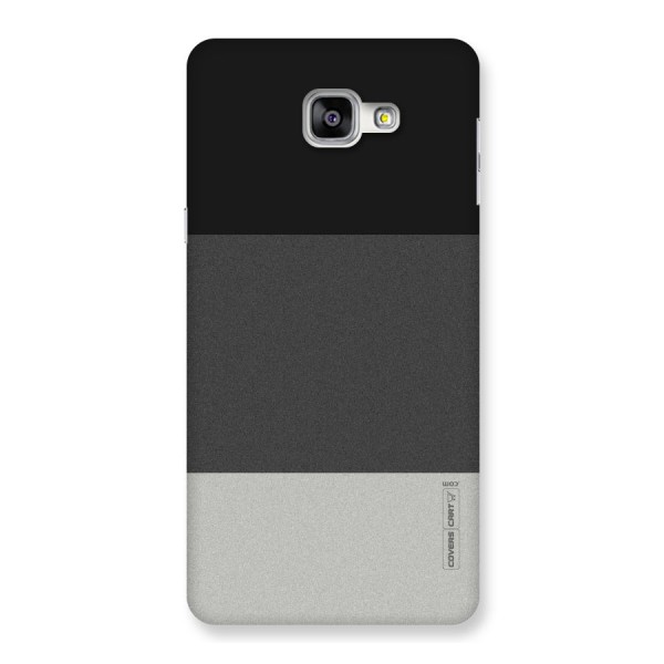 Pastel Black and Grey Back Case for Galaxy A9