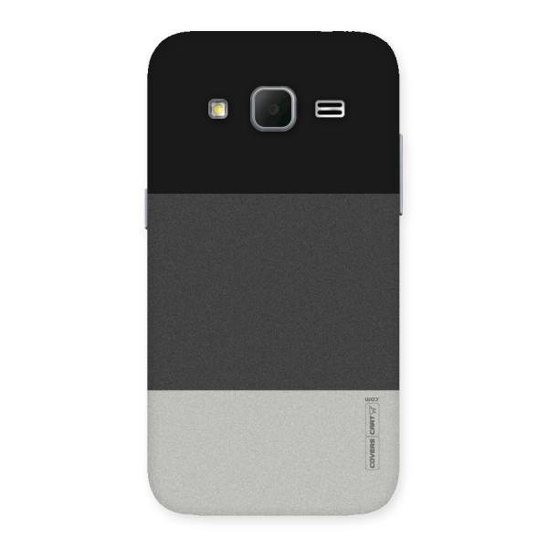 Pastel Black and Grey Back Case for Galaxy Core Prime
