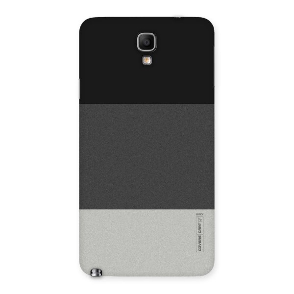 Pastel Black and Grey Back Case for Galaxy Note 3 Neo