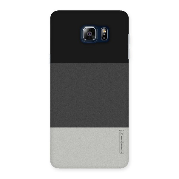 Pastel Black and Grey Back Case for Galaxy Note 5