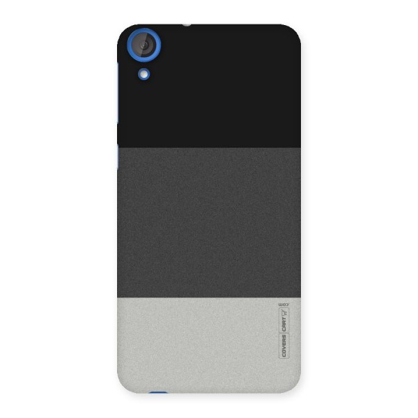 Pastel Black and Grey Back Case for HTC Desire 820