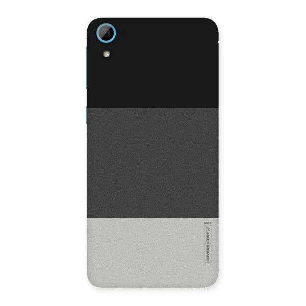 Pastel Black and Grey Back Case for HTC Desire 826
