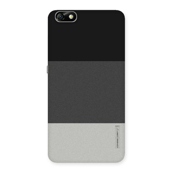 Pastel Black and Grey Back Case for Honor 4X