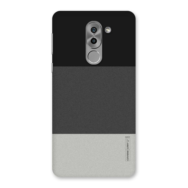 Pastel Black and Grey Back Case for Honor 6X