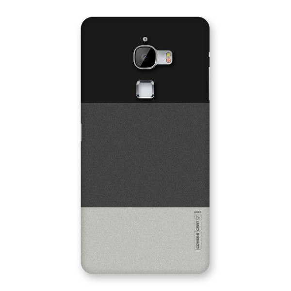Pastel Black and Grey Back Case for LeTv Le Max