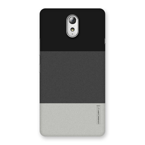 Pastel Black and Grey Back Case for Lenovo Vibe P1M