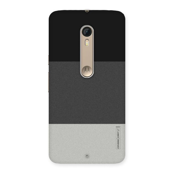 Pastel Black and Grey Back Case for Motorola Moto X Style
