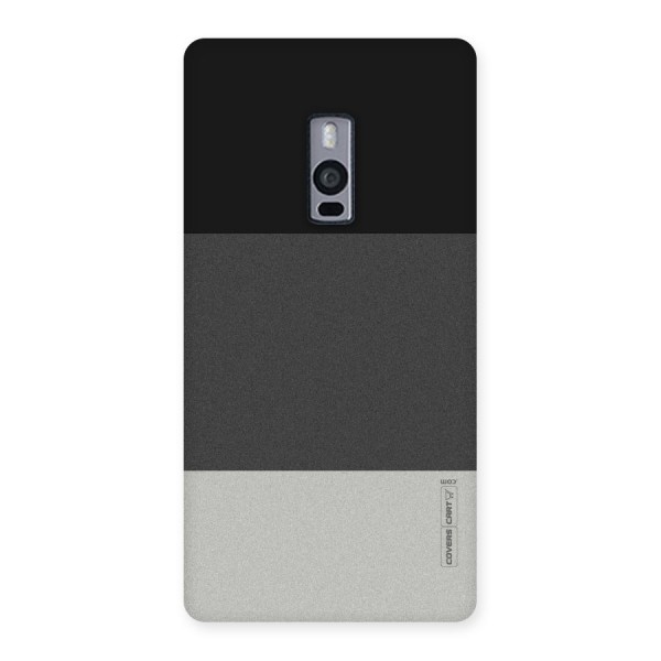 Pastel Black and Grey Back Case for OnePlus Two