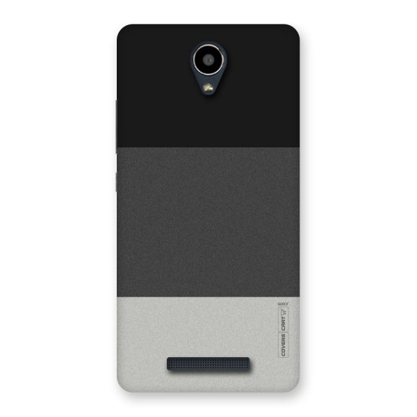 Pastel Black and Grey Back Case for Redmi Note 2