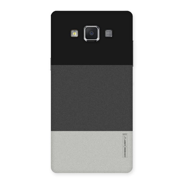 Pastel Black and Grey Back Case for Samsung Galaxy A5