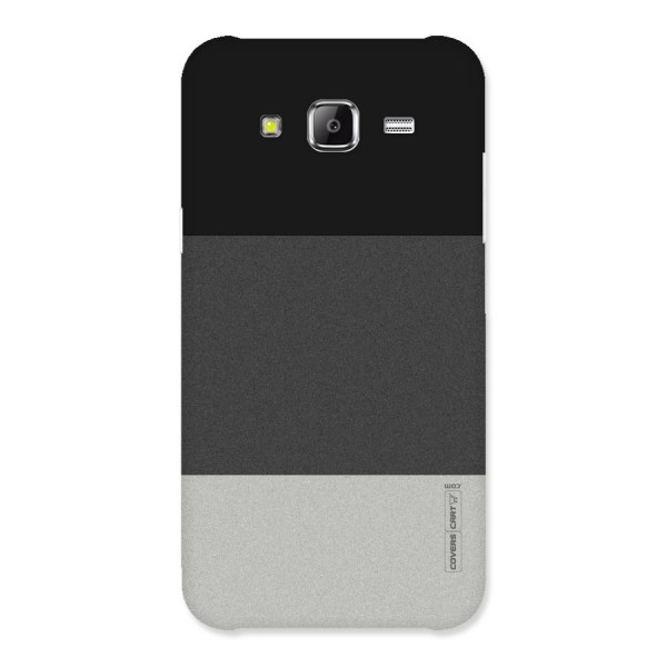 Pastel Black and Grey Back Case for Samsung Galaxy J2 Prime