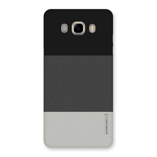 Pastel Black and Grey Back Case for Samsung Galaxy J7 2016