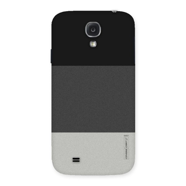 Pastel Black and Grey Back Case for Samsung Galaxy S4