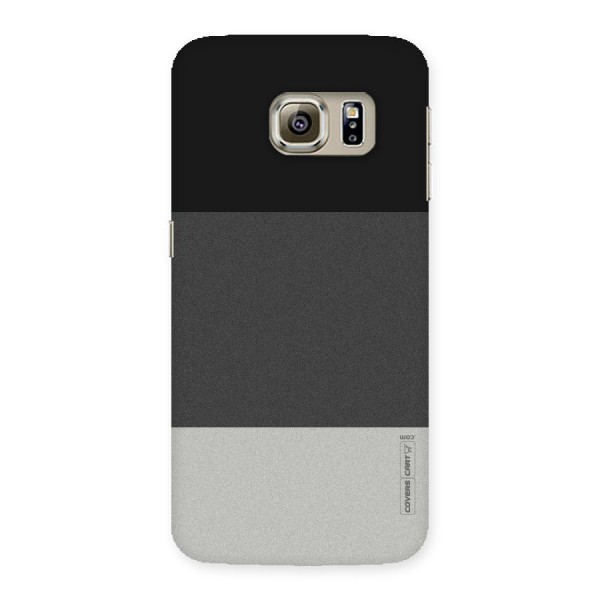 Pastel Black and Grey Back Case for Samsung Galaxy S6 Edge