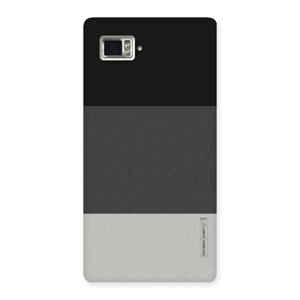 Pastel Black and Grey Back Case for Vibe Z2 Pro K920