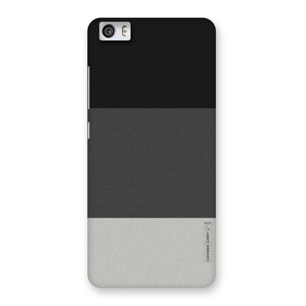 Pastel Black and Grey Back Case for Xiaomi Redmi Mi5