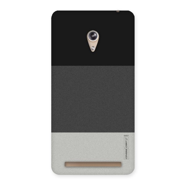 Pastel Black and Grey Back Case for Zenfone 6