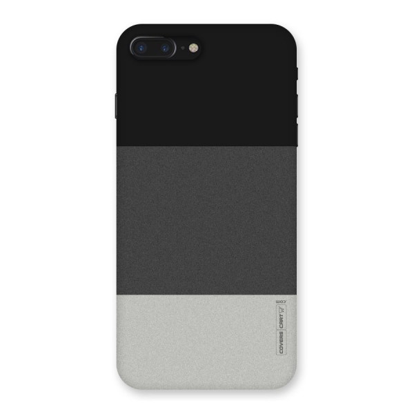Pastel Black and Grey Back Case for iPhone 7 Plus