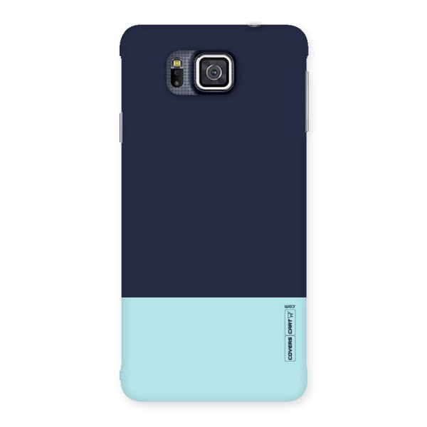 Pastel Blues Back Case for Galaxy Alpha