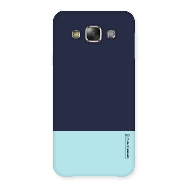 Pastel Blues Back Case for Galaxy E7