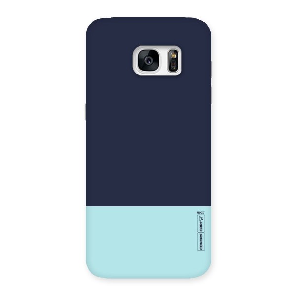Pastel Blues Back Case for Galaxy S7 Edge