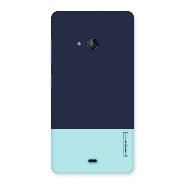 Pastel Blues Back Case for Lumia 540