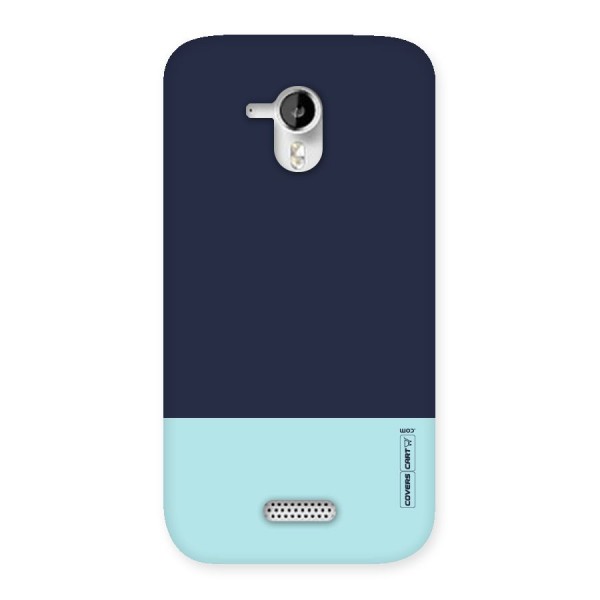 Pastel Blues Back Case for Micromax Canvas HD A116