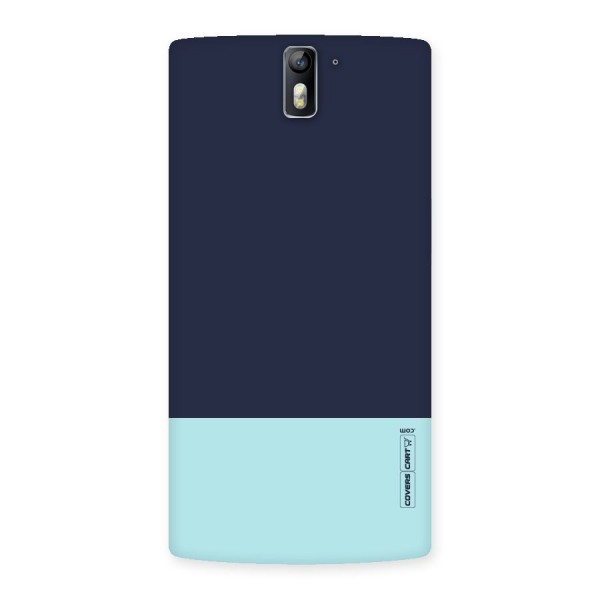 Pastel Blues Back Case for One Plus One