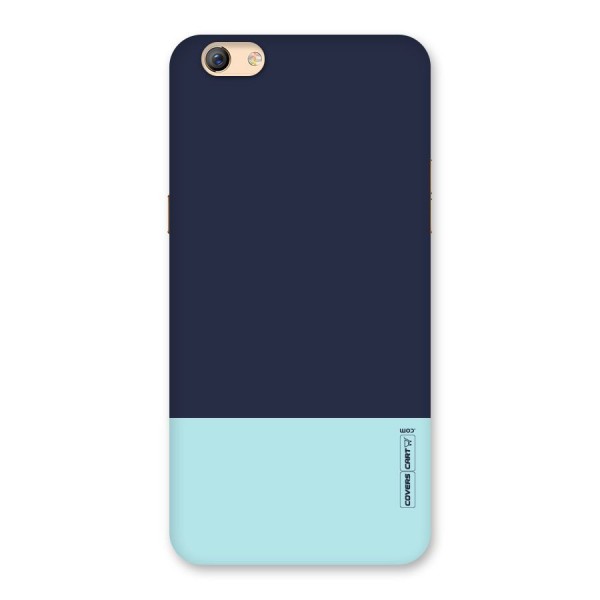 Pastel Blues Back Case for Oppo F3 Plus