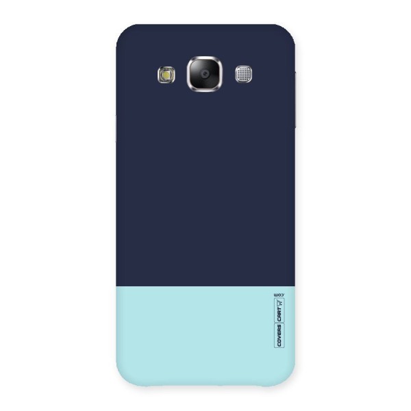 Pastel Blues Back Case for Samsung Galaxy E5