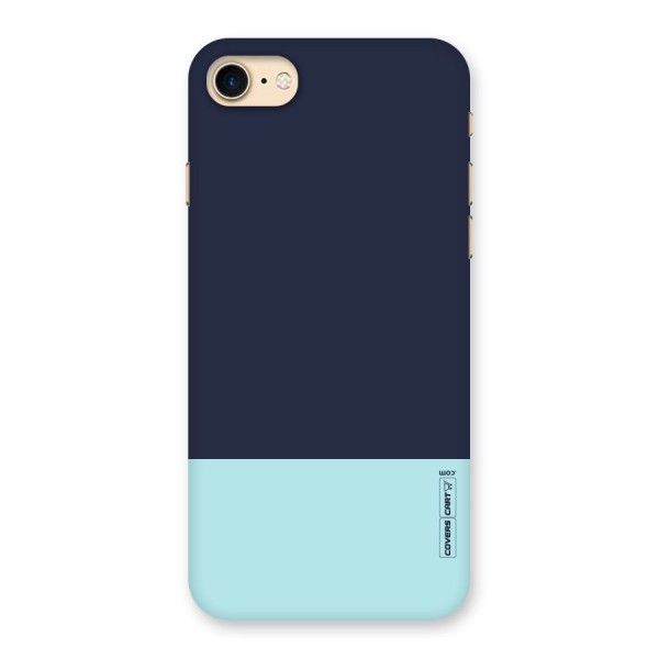 Pastel Blues Back Case for iPhone 7