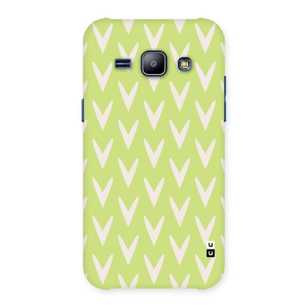 Pastel Green Grass Back Case for Galaxy J1