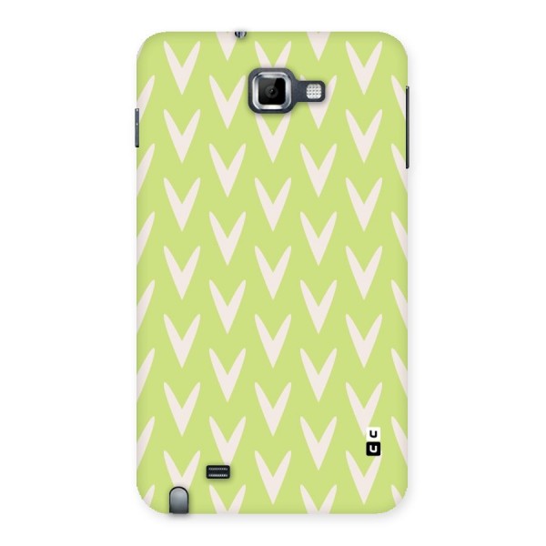 Pastel Green Grass Back Case for Galaxy Note
