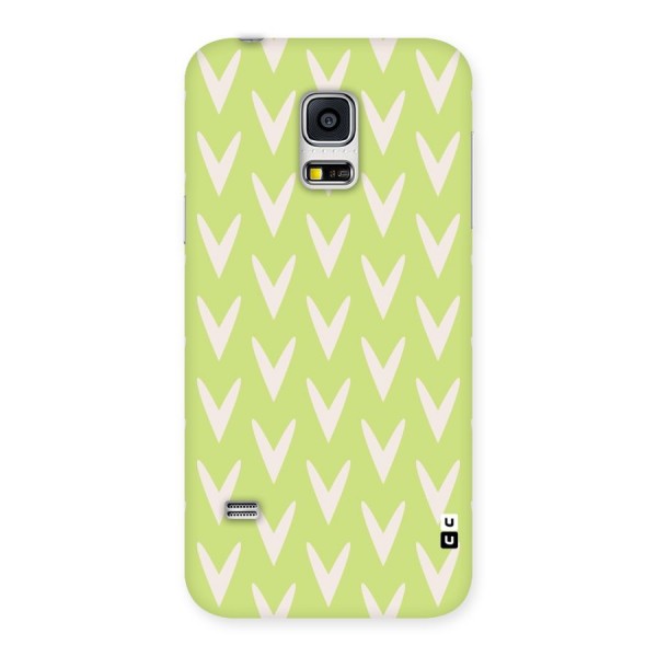 Pastel Green Grass Back Case for Galaxy S5 Mini