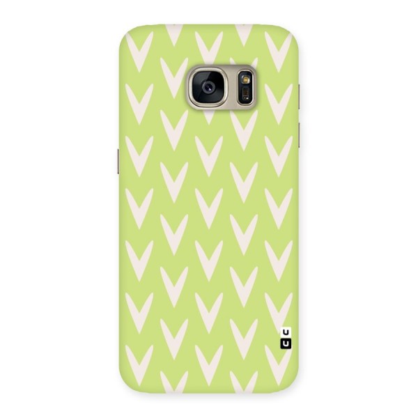Pastel Green Grass Back Case for Galaxy S7