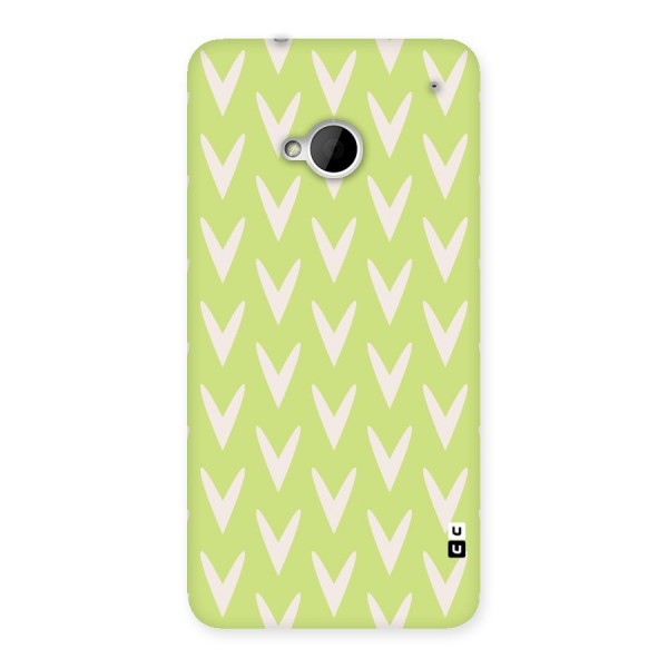 Pastel Green Grass Back Case for HTC One M7