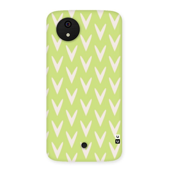 Pastel Green Grass Back Case for Micromax Canvas A1