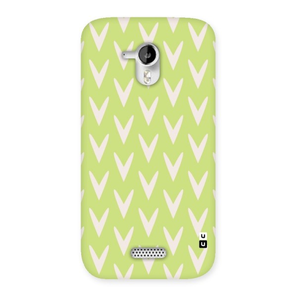 Pastel Green Grass Back Case for Micromax Canvas HD A116