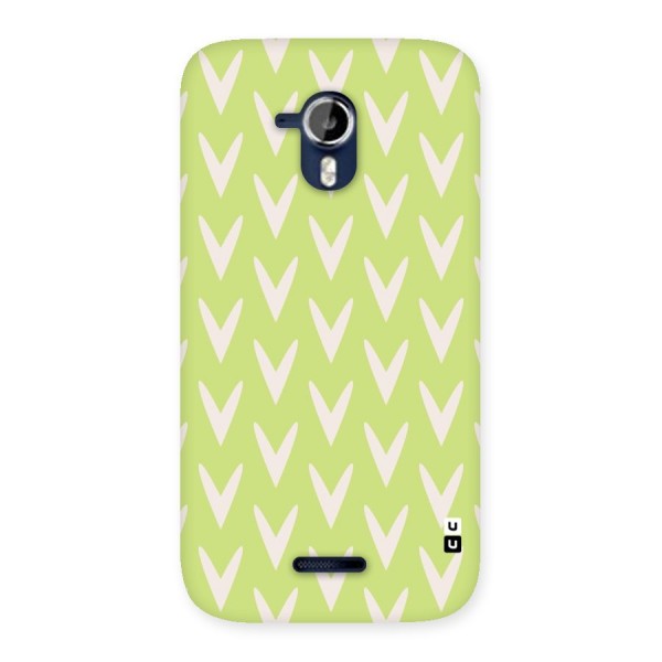 Pastel Green Grass Back Case for Micromax Canvas Magnus A117