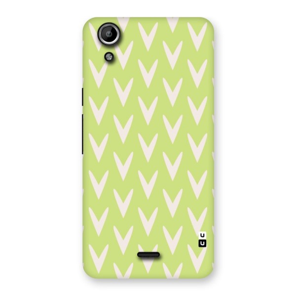 Pastel Green Grass Back Case for Micromax Canvas Selfie Lens Q345