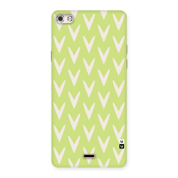 Pastel Green Grass Back Case for Micromax Canvas Silver 5