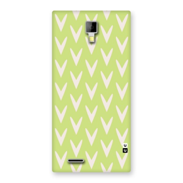 Pastel Green Grass Back Case for Micromax Canvas Xpress A99