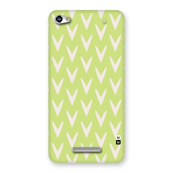 Pastel Green Grass Back Case for Micromax Hue 2